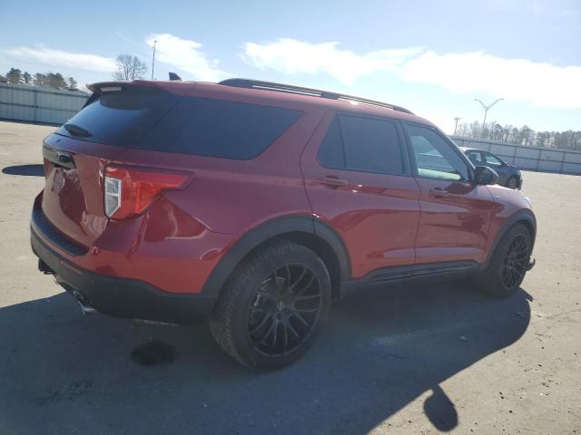 1FMSK7KH5NGA99620 - 2022 FORD EXPLORER ST-LINE RED photo 3