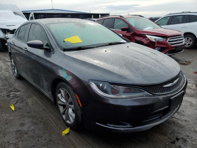 1C3CCCDG7FN573720 - 2015 CHRYSLER 200 S BLACK photo 4