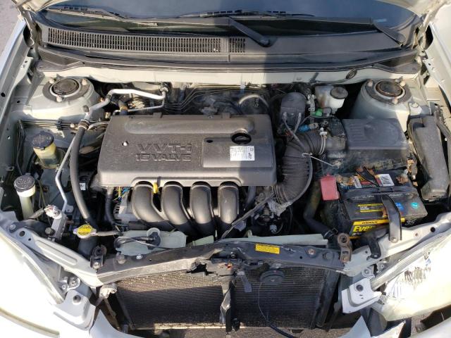 2T1KR32E94C284992 - 2004 TOYOTA COROLLA MA XR SILVER photo 11