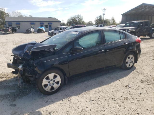 KNAFK4A6XF5327819 - 2015 KIA FORTE LX BLACK photo 1