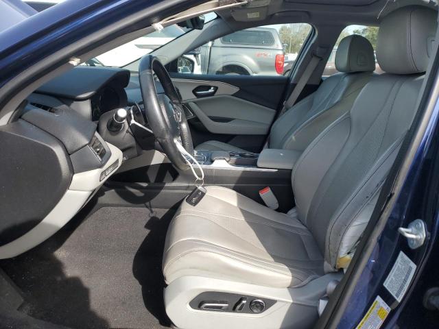 19UUB5F42MA010856 - 2021 ACURA TLX TECHNOLOGY 蓝色 照片 7