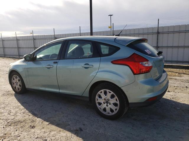 1FAHP3K24CL224573 - 2012 FORD FOCUS SE TURQUOISE photo 2