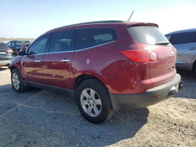 1GNKRGED4BJ313673 - 2011 CHEVROLET TRAVERSE LT MAROON photo 2