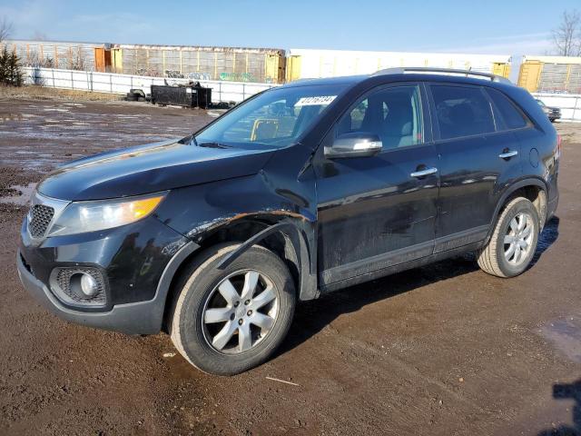 5XYKT3A60DG421592 - 2013 KIA SORENTO LX BLACK photo 1