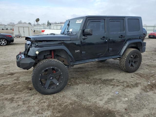 1J4GB59147L160628 - 2007 JEEP WRANGLER SAHARA BLACK photo 1