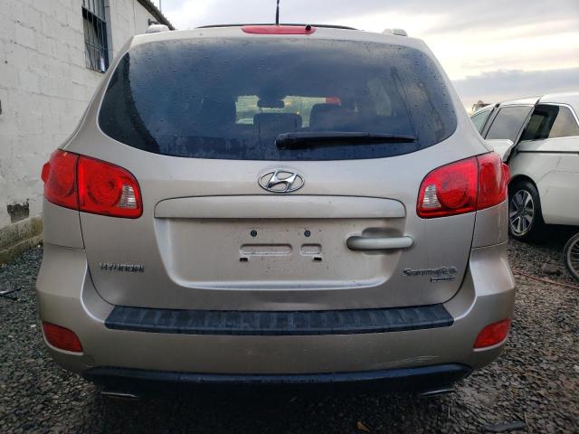 5NMSG73D47H079372 - 2007 HYUNDAI SANTA FE GLS TAN photo 6