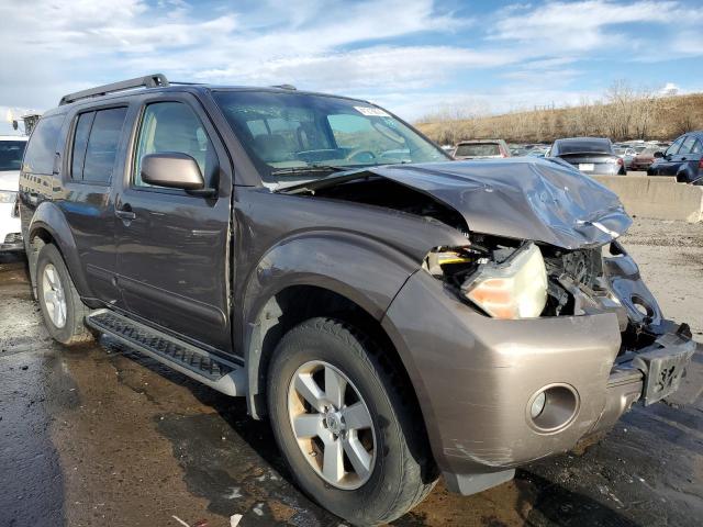 5N1AR18B28C611210 - 2008 NISSAN PATHFINDER S BROWN photo 4