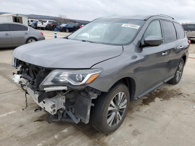 5N1DR2MN3KC618158 - 2019 NISSAN PATHFINDER S GRAY photo 1