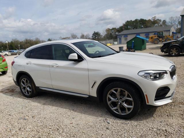 5UX2V1C03M9H69591 - 2021 BMW X4 XDRIVE30I WHITE photo 4