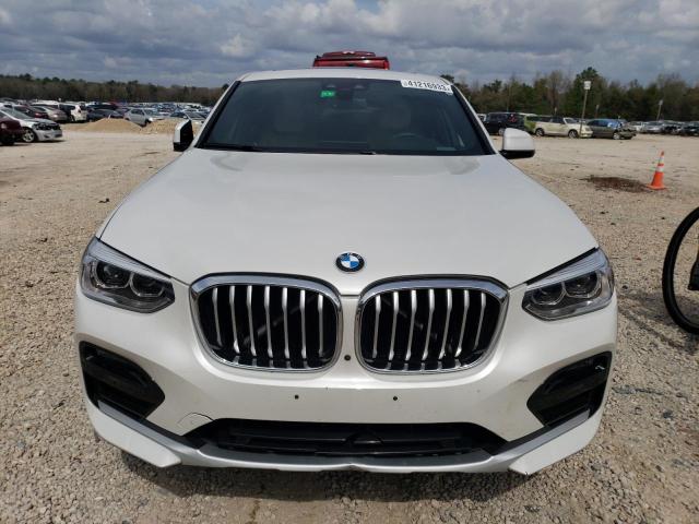 5UX2V1C03M9H69591 - 2021 BMW X4 XDRIVE30I WHITE photo 5