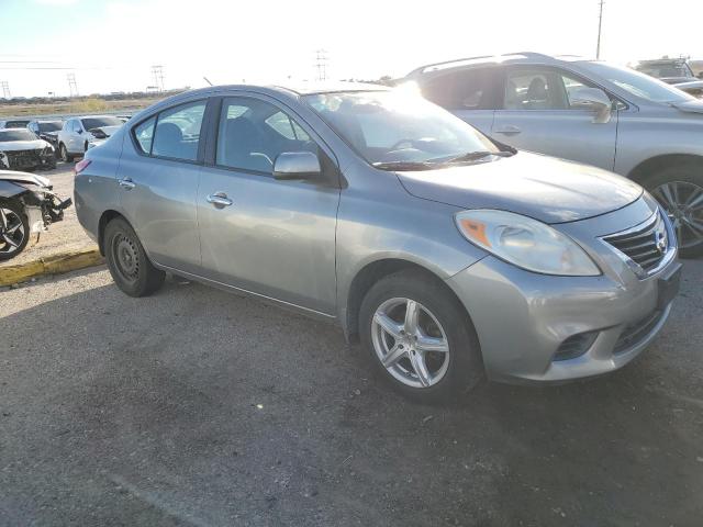 3N1CN7AP1DL858530 - 2013 NISSAN VERSA S GRAY photo 4