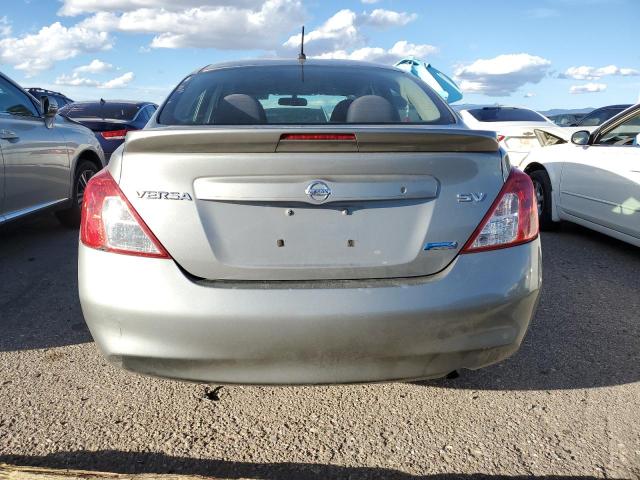 3N1CN7AP1DL858530 - 2013 NISSAN VERSA S GRAY photo 6