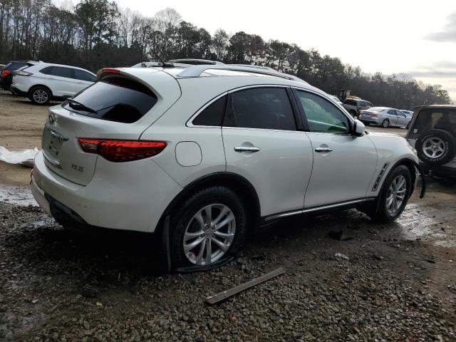 JN8AS1MW9AM856804 - 2010 INFINITI FX35 WHITE photo 3