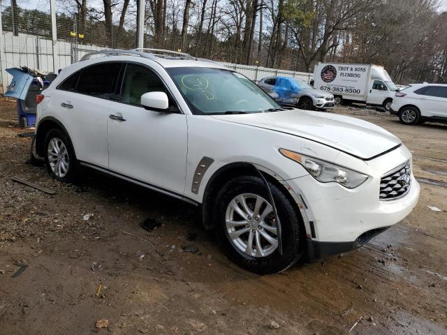 JN8AS1MW9AM856804 - 2010 INFINITI FX35 WHITE photo 4