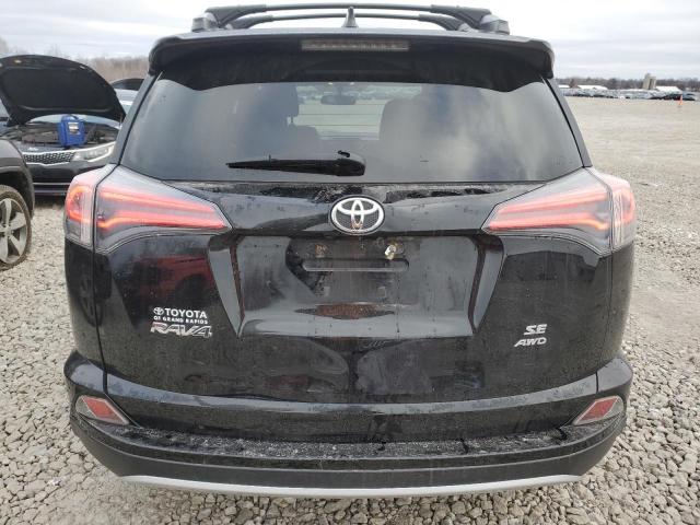 2T3JFREV1GW450581 - 2016 TOYOTA RAV4 SE BLACK photo 6