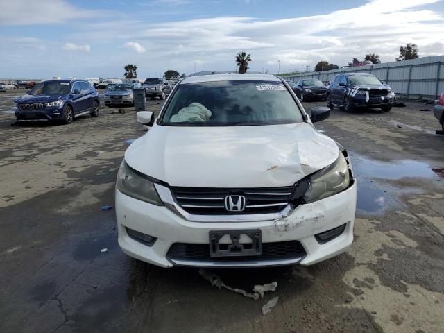 1HGCR2F54FA128330 - 2015 HONDA ACCORD SPORT WHITE photo 5