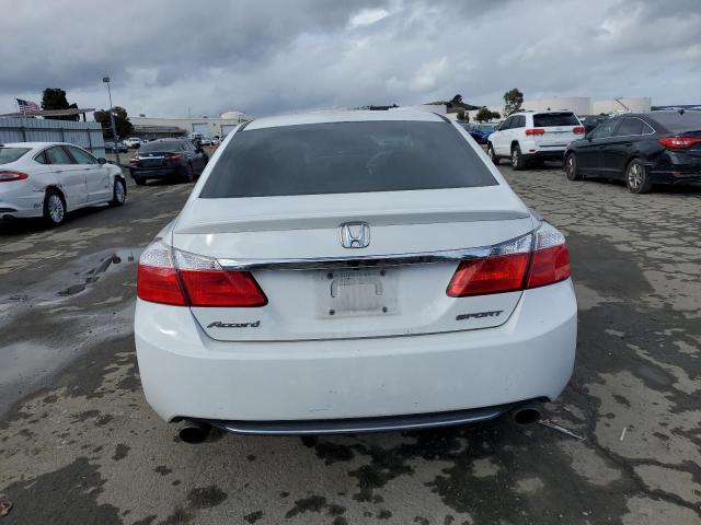 1HGCR2F54FA128330 - 2015 HONDA ACCORD SPORT WHITE photo 6