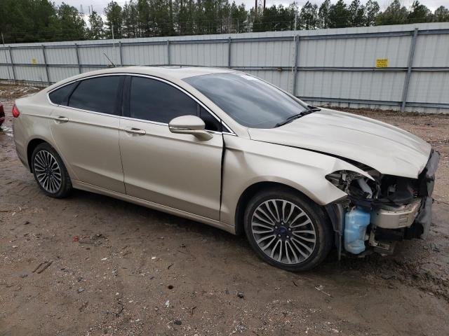 3FA6P0D98JR241570 - 2018 FORD FUSION TITANIUM/PLATINUM BEIGE photo 4