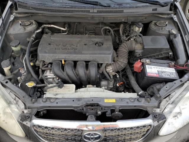 1NXBR32E37Z855489 - 2007 TOYOTA COROLLA CE GRAY photo 11