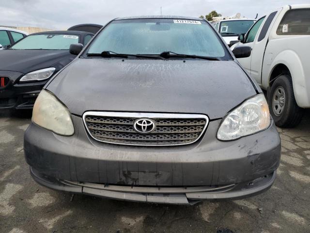 1NXBR32E37Z855489 - 2007 TOYOTA COROLLA CE GRAY photo 5