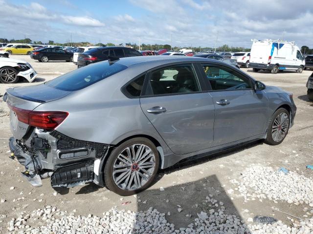 3KPF44AC4RE704205 - 2024 KIA FORTE GT SILVER photo 3