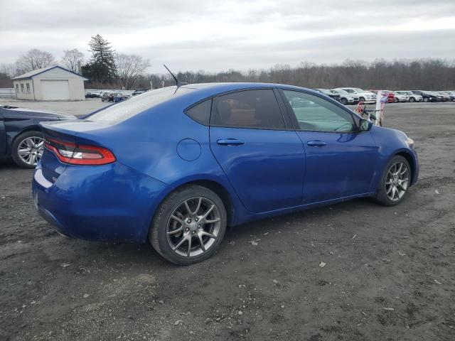 1C3CDFBB0ED868538 - 2014 DODGE DART SXT BLUE photo 3