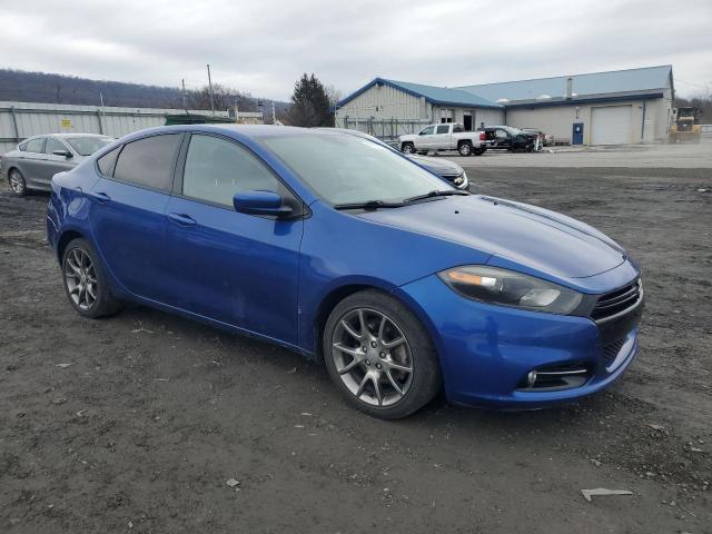 1C3CDFBB0ED868538 - 2014 DODGE DART SXT BLUE photo 4