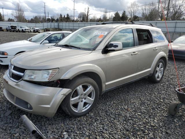 3D4GH57V99T249678 - 2009 DODGE JOURNEY SXT GOLD photo 1