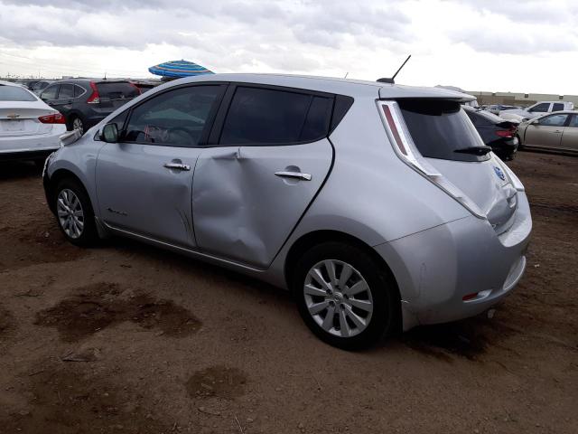 1N4BZ0CP9HC305200 - 2017 NISSAN LEAF S SILVER photo 2