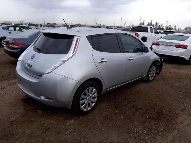 1N4BZ0CP9HC305200 - 2017 NISSAN LEAF S SILVER photo 3