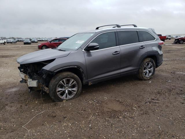 5TDKKRFH6FS054719 - 2015 TOYOTA HIGHLANDER XLE Grafit foto 1