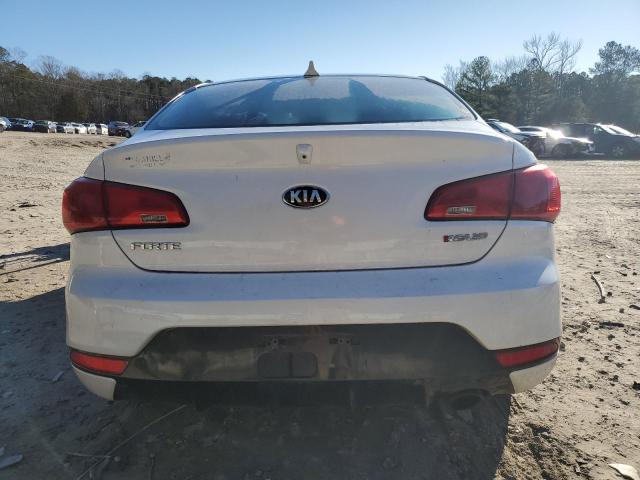 KNAFX6A8XE5236191 - 2014 KIA FORTE EX WHITE photo 6