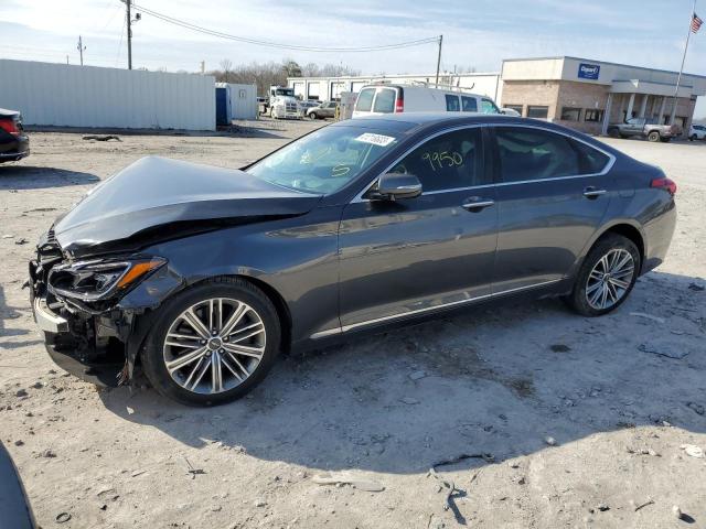 KMHGN4JE3JU230039 - 2018 GENESIS G80 BASE BLACK photo 1