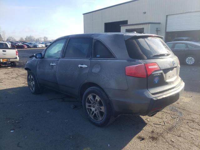 2HNYD28338H504948 - 2008 ACURA MDX TECHNOLOGY GRAY photo 2