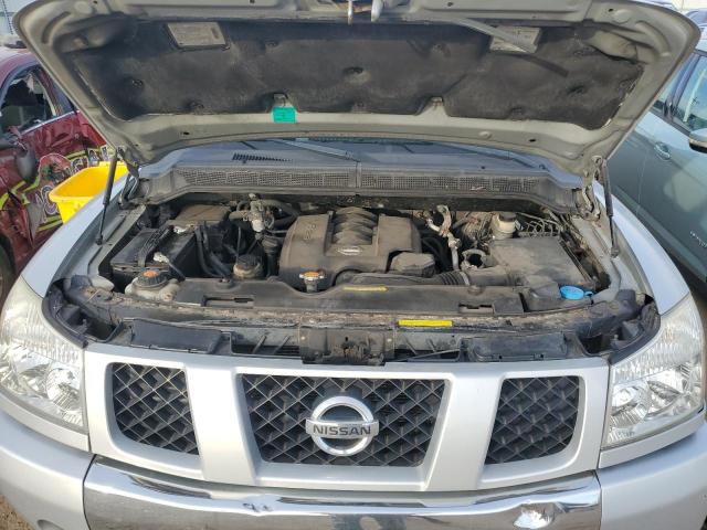 5N1AA08A04N736102 - 2004 NISSAN ARMADA SE SILVER photo 12