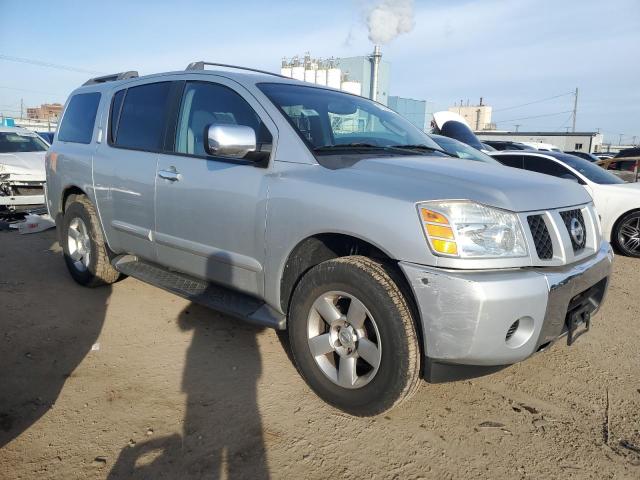 5N1AA08A04N736102 - 2004 NISSAN ARMADA SE SILVER photo 4