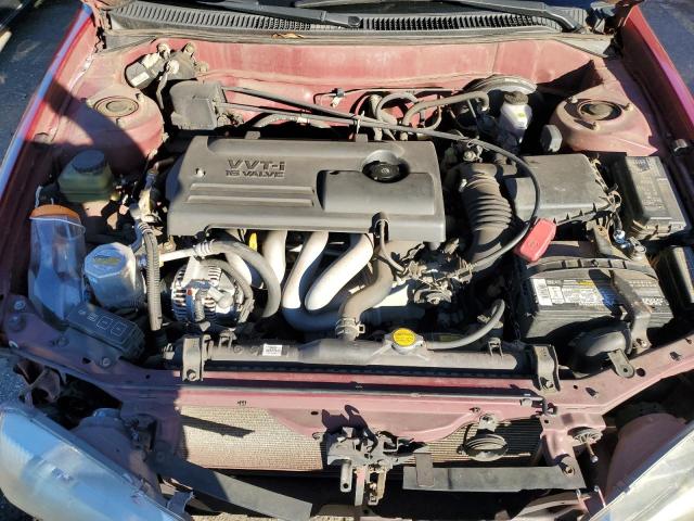 1Y1SK52891Z435823 - 2001 CHEVROLET GEO PRIZM BASE RED photo 11