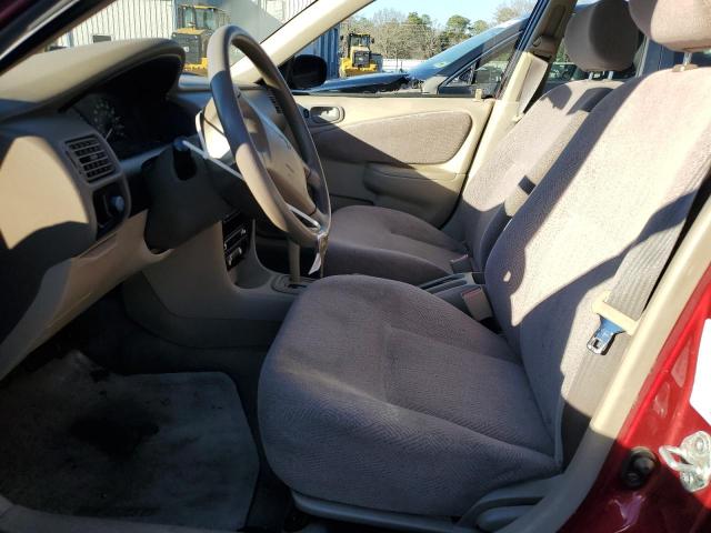 1Y1SK52891Z435823 - 2001 CHEVROLET GEO PRIZM BASE RED photo 7