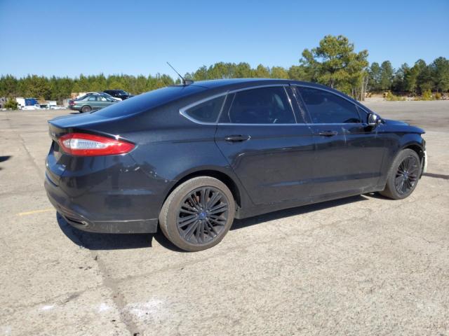 3FA6P0H9XER326474 - 2014 FORD FUSION SE BLACK photo 3