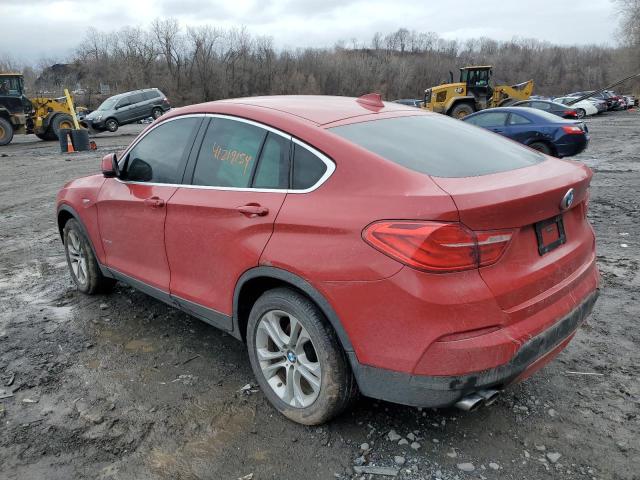 5UXXW3C56G0R18897 - 2016 BMW X4 XDRIVE28I RED photo 2