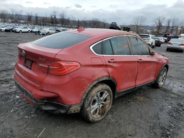 5UXXW3C56G0R18897 - 2016 BMW X4 XDRIVE28I RED photo 3