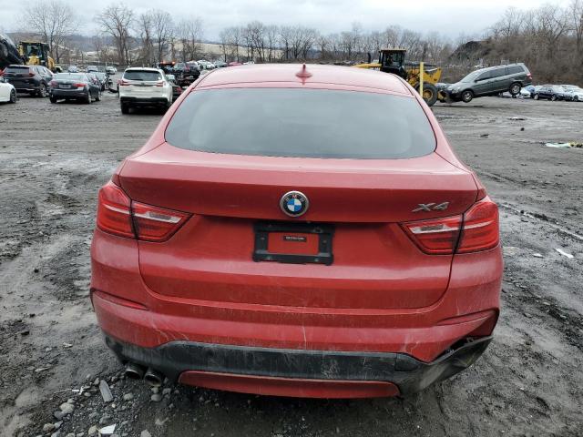 5UXXW3C56G0R18897 - 2016 BMW X4 XDRIVE28I RED photo 6