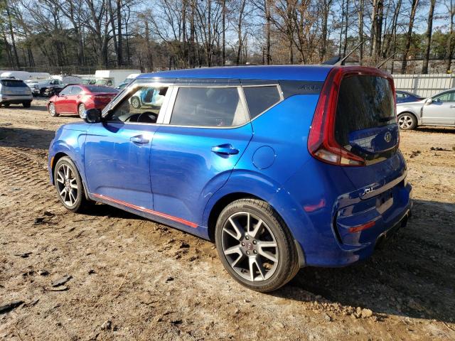 KNDJ53AF1L7035507 - 2020 KIA SOUL GT-LINE TURBO BLUE photo 2