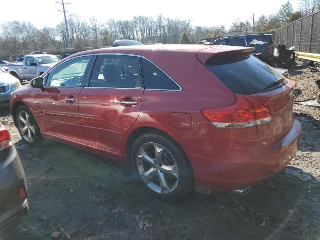 4T3BK3BB4BU049770 - 2011 TOYOTA VENZA RED photo 2