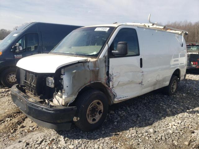 1GCWGFCG2E1147312 - 2014 CHEVROLET EXPRESS G2 WHITE photo 1