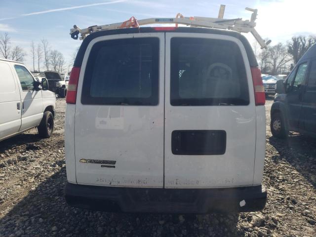 1GCWGFCG2E1147312 - 2014 CHEVROLET EXPRESS G2 WHITE photo 6