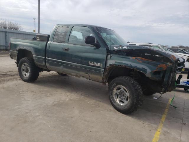 1B7KF23651J232107 - 2001 DODGE RAM 2500 GREEN photo 4