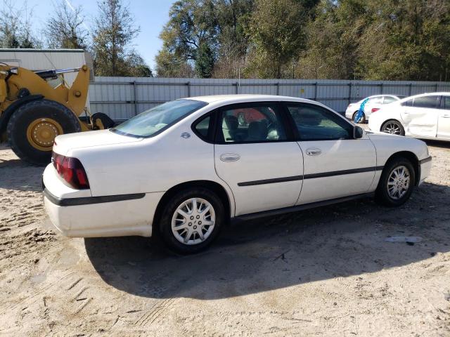 2G1WF52E719178034 - 2001 CHEVROLET IMPALA WHITE photo 3