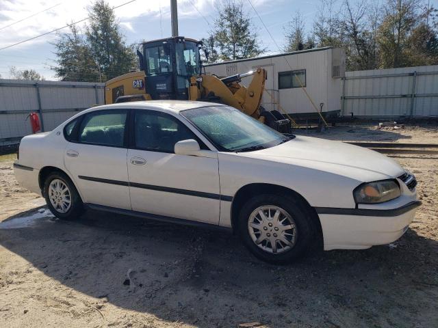 2G1WF52E719178034 - 2001 CHEVROLET IMPALA WHITE photo 4