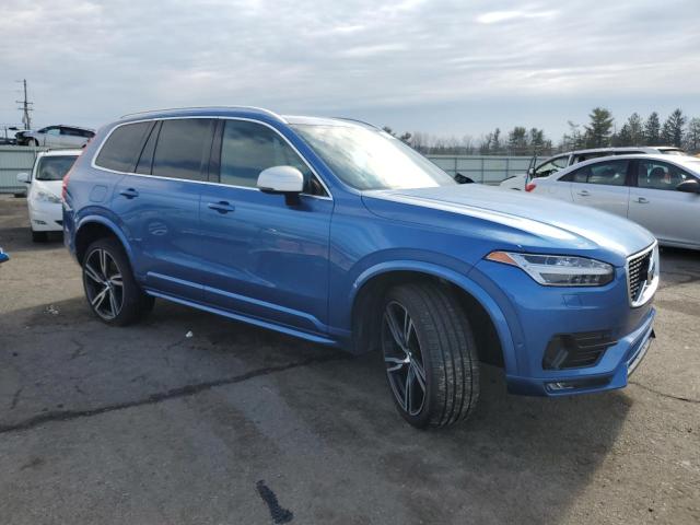 YV4A22PM3K1488132 - 2019 VOLVO XC90 T6 R-DESIGN BLUE photo 4